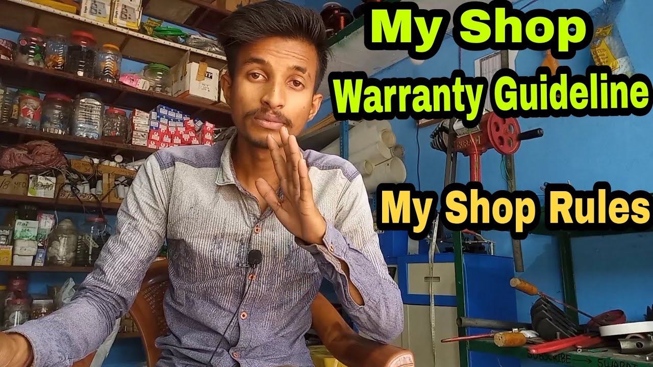 Swaraj Electricals Shop Warranty Guideline & Rules || Swaraj Electricals Shop All Rules And Warranty