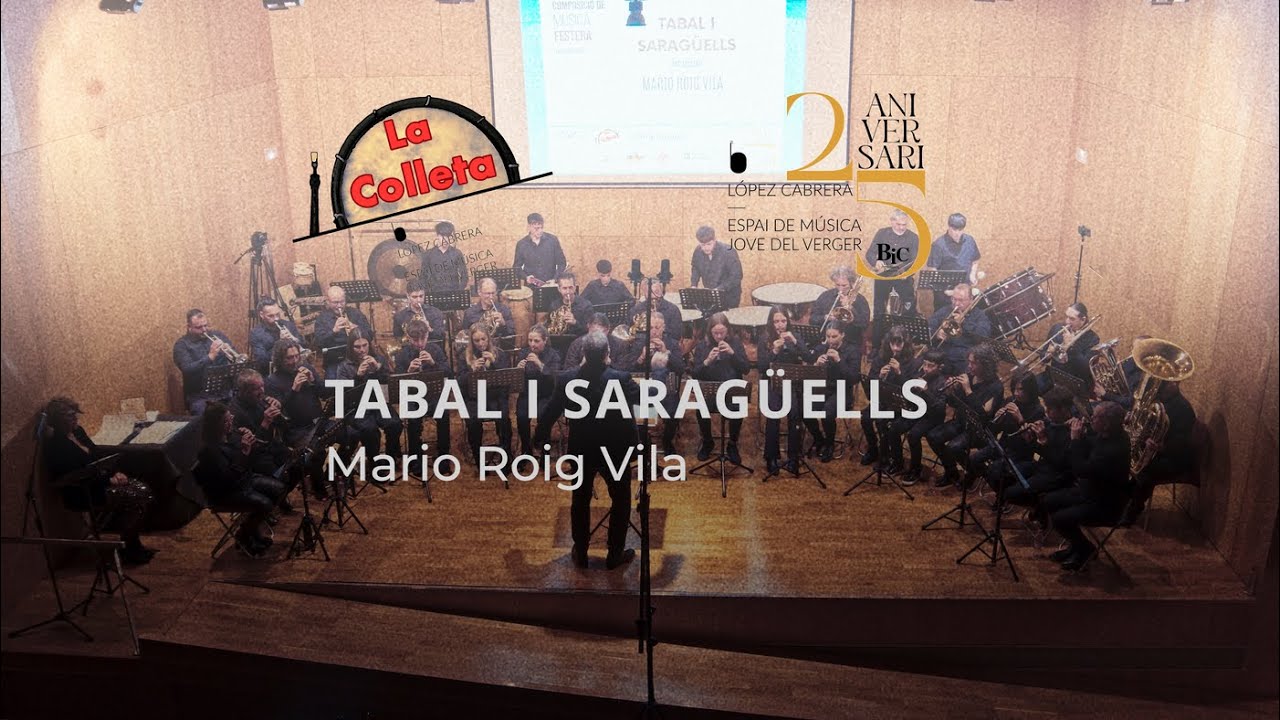 TABAL I SARAGÜELLS. Mario Roig Vila (Pas Masero. Versió Colla de dolçaina, metalls i percussió)