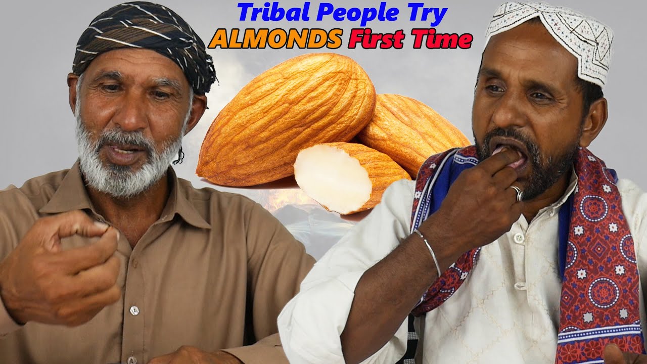 Tribal People Try Almonds for the First Time