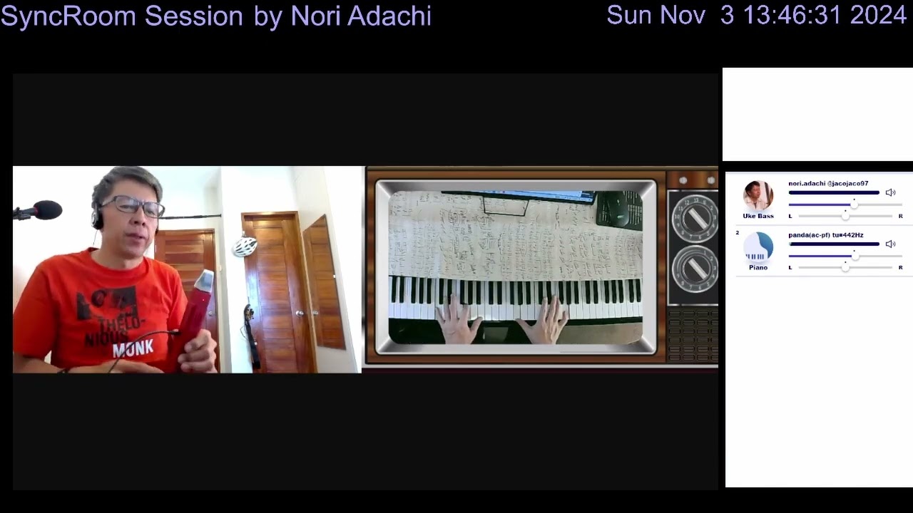 Emily : Elefue de Jazz Online Jam Syncroom 03Nov2024