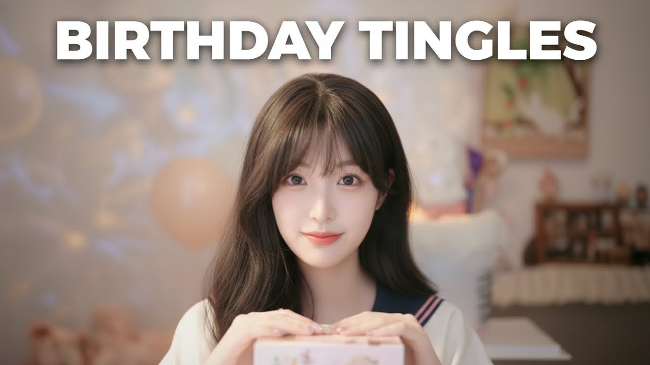 ASMR | Birthday Rambling & Soft Whispers 🎂 Tapping Sounds (Casual ASMR)