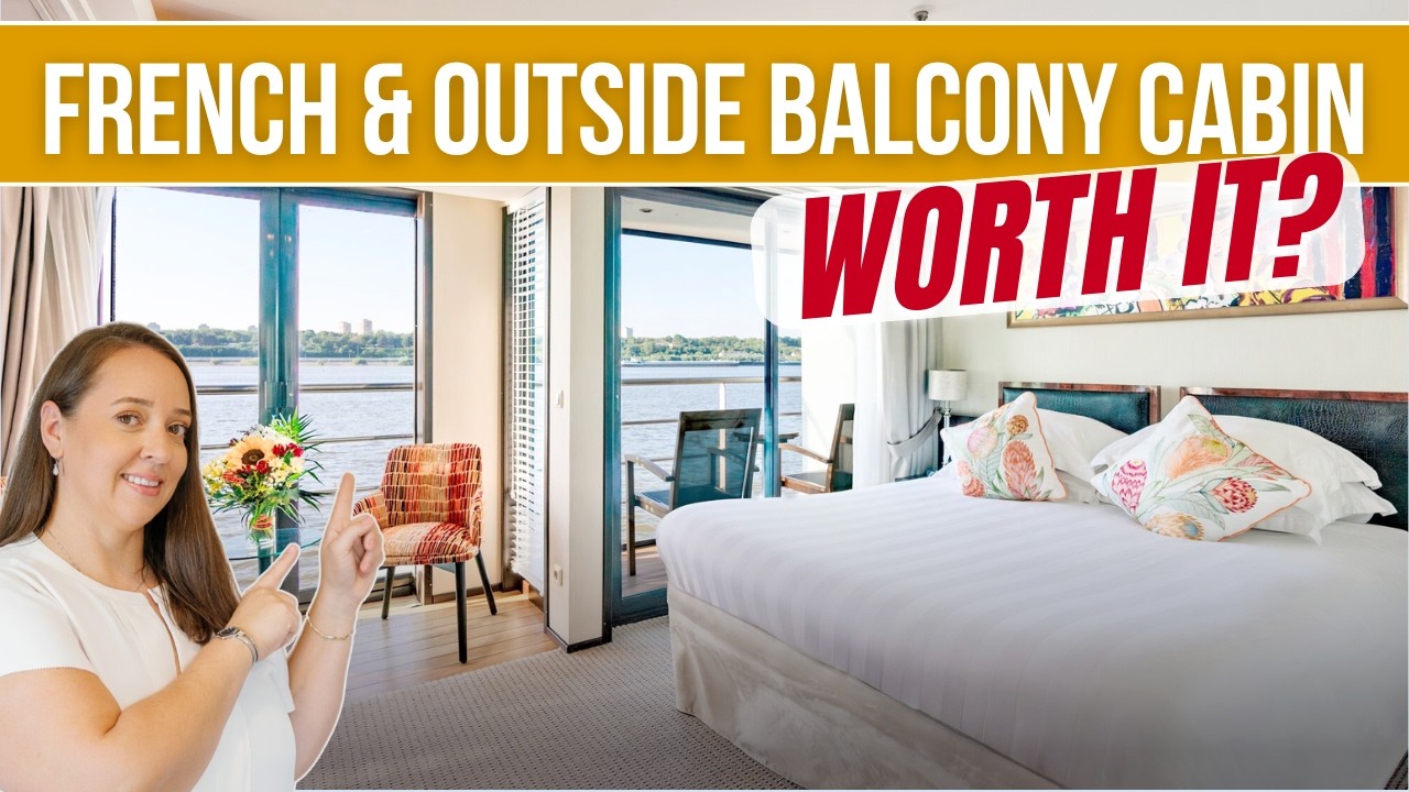 I Stayed in French Balcony and Outside Balcony Cabin on AmaWaterways River Cruise. Pros and Cons.
