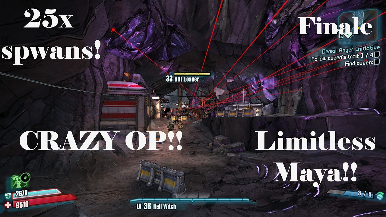 Borderlands 2 LIMITLESS MOD!!!!    With 25x ENEMY SPAWNS!!! (CRAZY OP) FINALE!