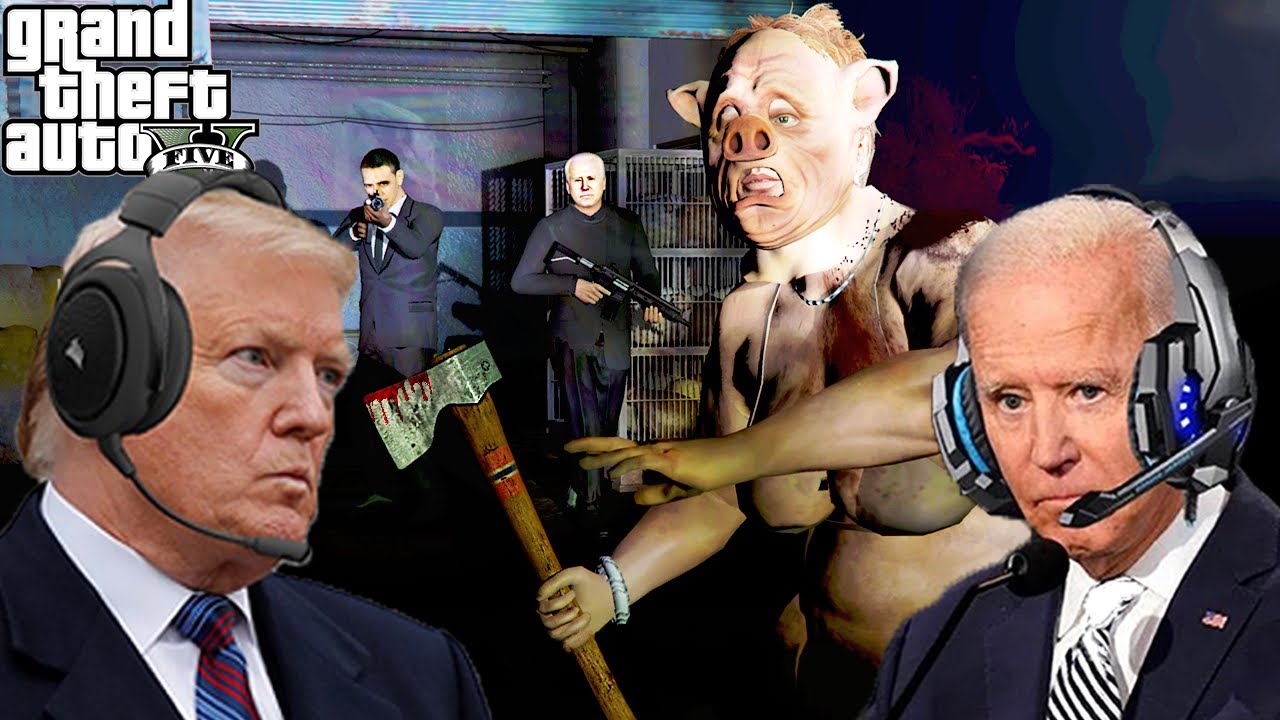 Президенты США посещают места с привидениями в GTA 5