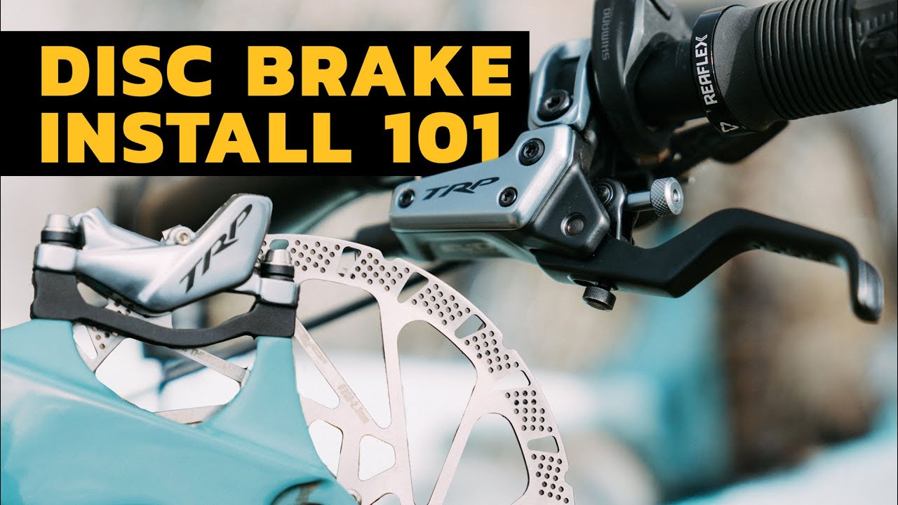 Установка дискового тормоза с помощью профессионала — TRP EVO Pro Brake Tips