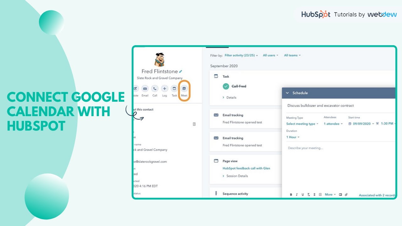 Как подключить календарь Google к HubSpot