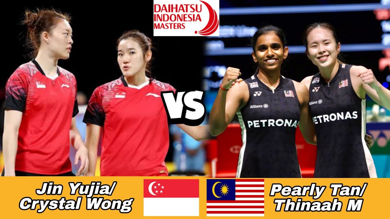 Super Match Pearly Tan/Thinaah M (MAS) vs Jin Yujia/Crystal Wong (SGP)