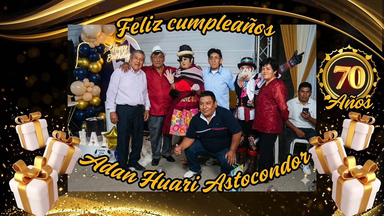 MIX TROPICALES CON LA ORQUESTA SUPER MIX DE HUANCAYO CELEBRANDO EL CUMPLEAÑOS DE ADAN HUARI A.