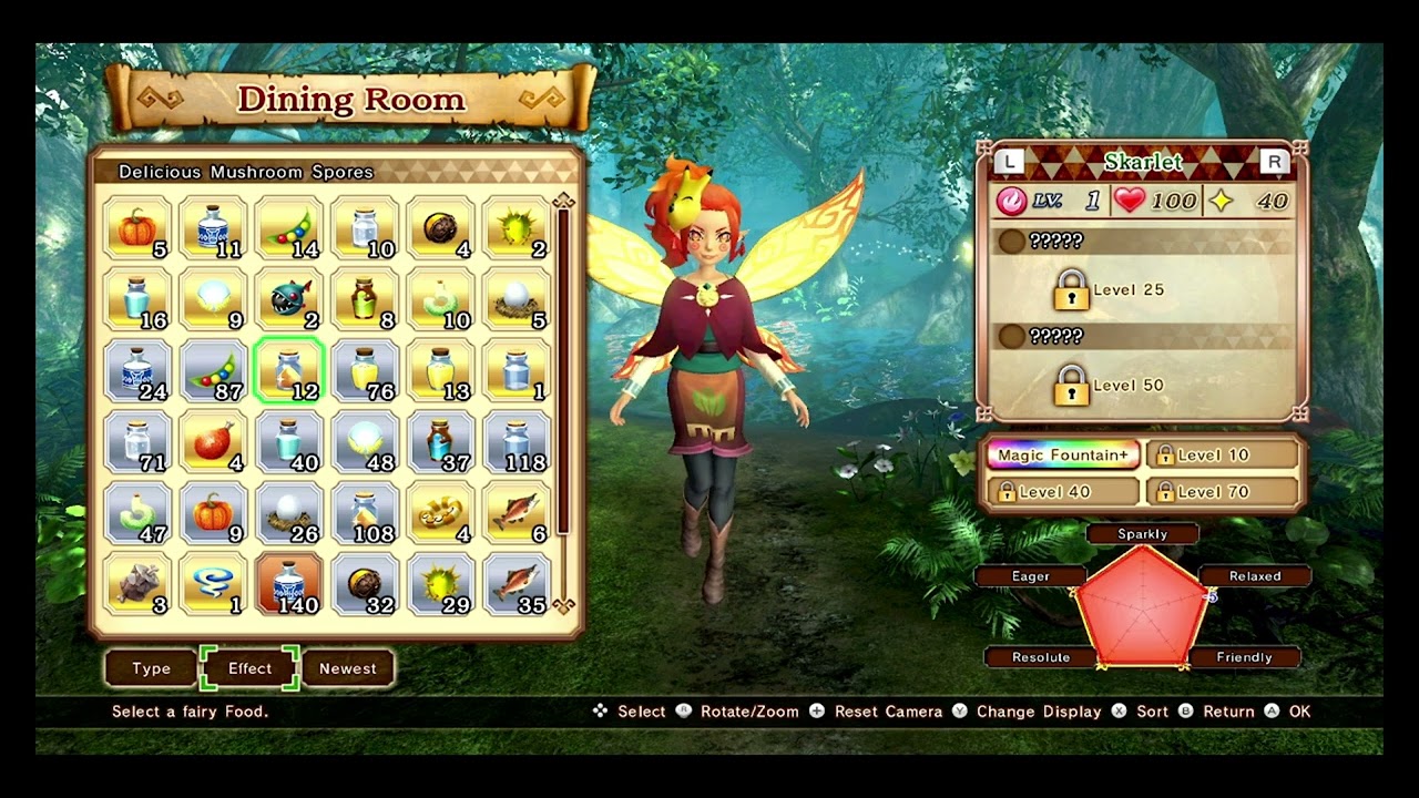 Hyrule Warriors Definitive Edition My Fairy guide simplified