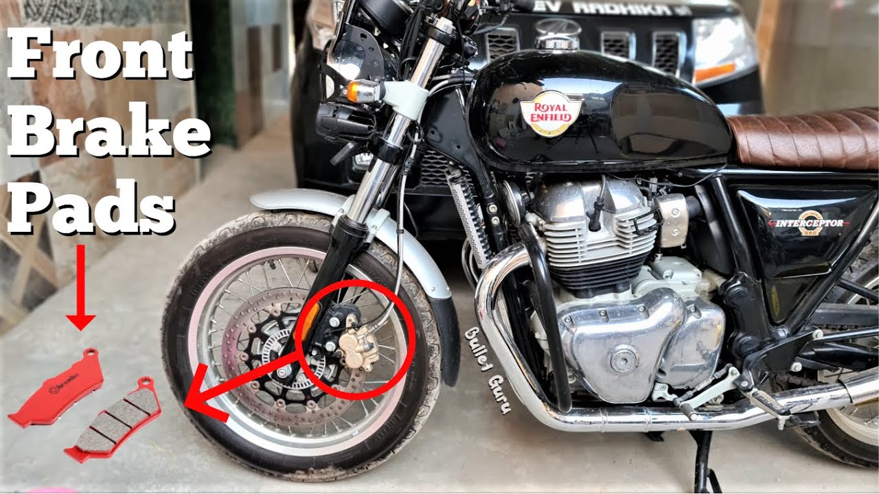 RE Interceptor & GT 650 Disc Brake Pads Replacement | Budget Brake Pads