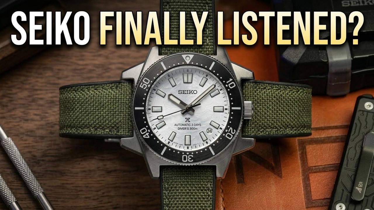 Слушала ли Seiko на самом деле? 60-летний юбилей, лимитированная серия Heritage 1965 SPB511