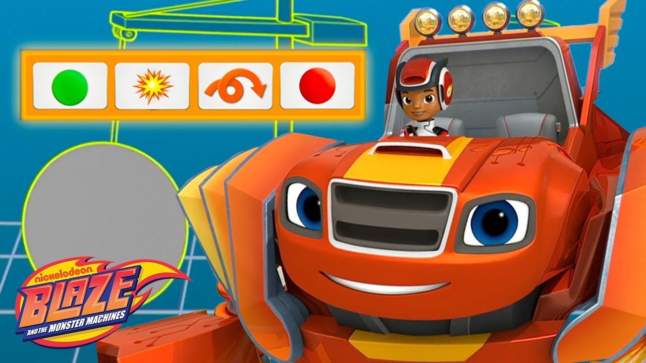 Coding with Robot Blaze! | Blaze and the Monster Machines
