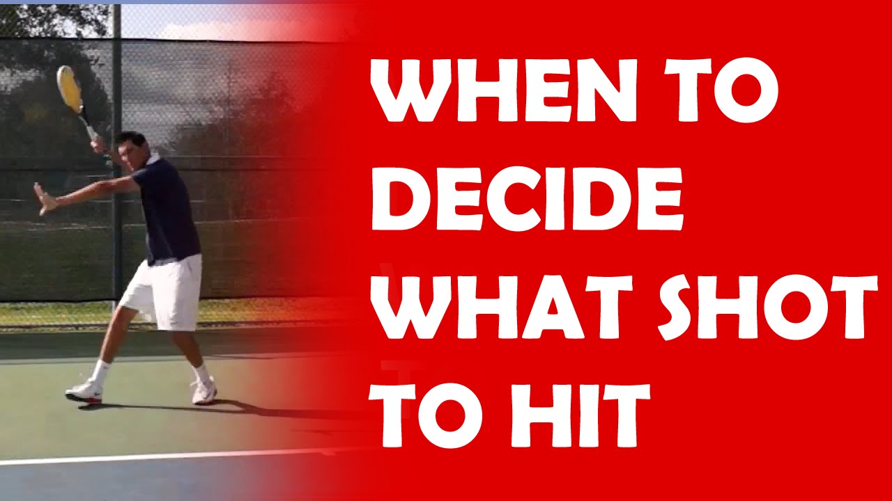 When To Decide What Shot To Hit | ANTICIPATION