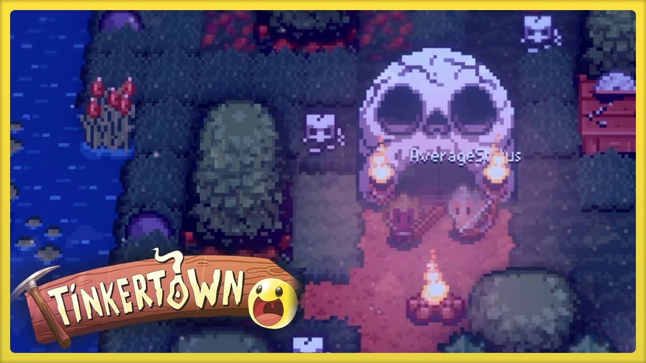 Not Your Dad's Terraria &mdash; Tinkertown &mdash; Let's Play #1 (3 Player Gameplay)