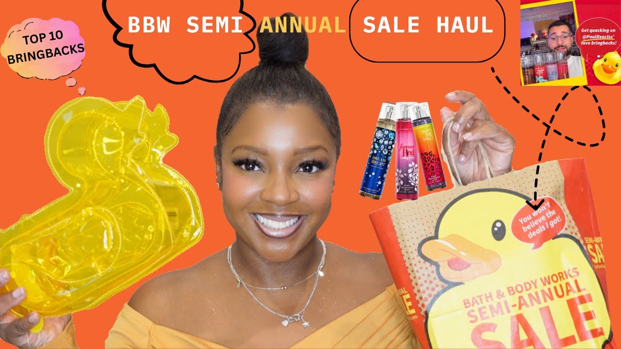 BATH & BODY WORKS SEMI ANNUAL SALE | YUP! ALL 10 COMEBACKS | @Paul Reacts - Fragrance Influencer SUCCESS | HAUL & CHAT