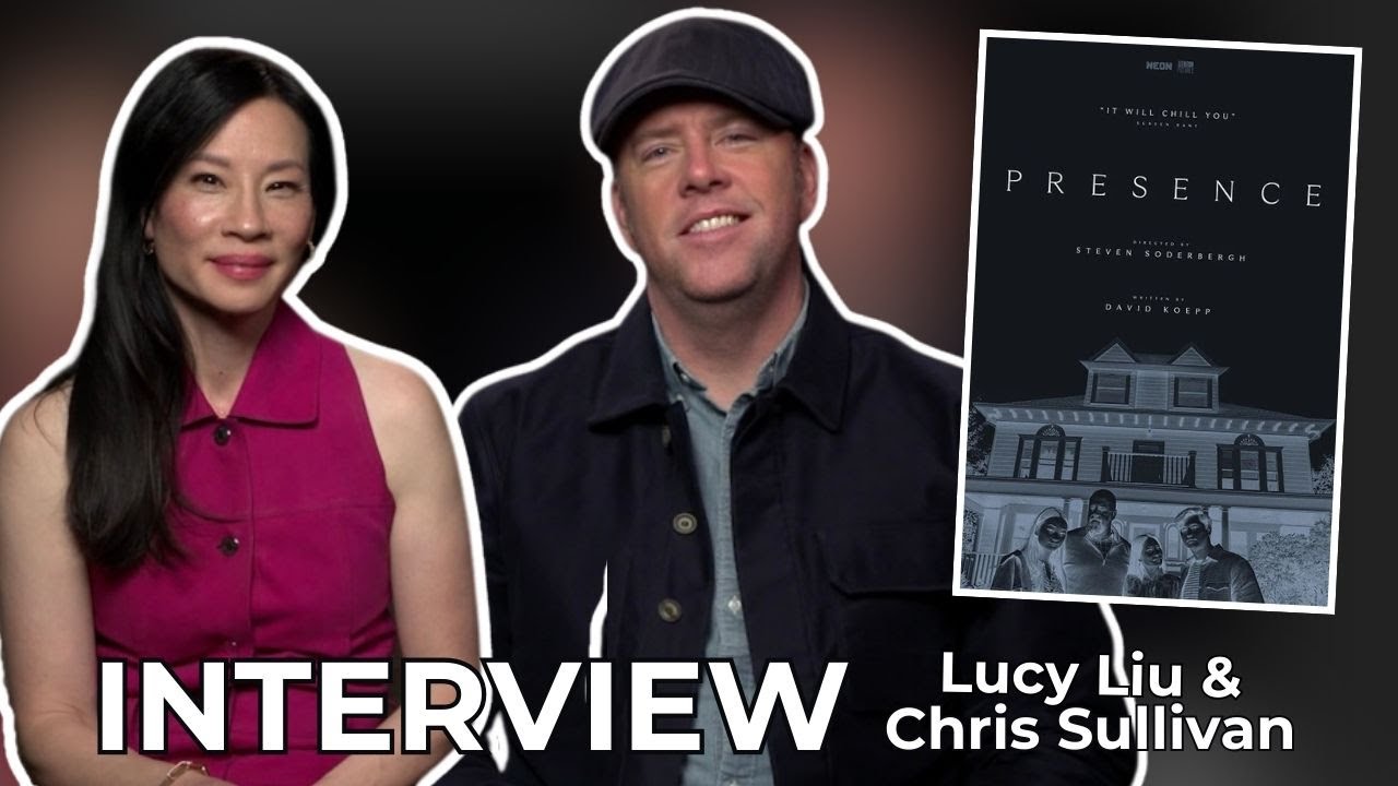 Lucy Liu & Chris Sullivan Talk Supernatural Thriller | PRESENCE Interview