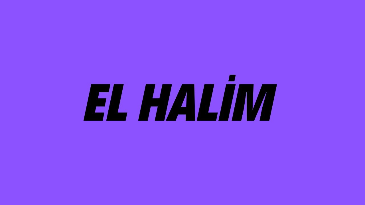 El Halim | Cenk Sabuncuoğlu