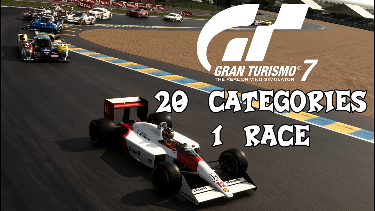 20 Categories in 1 race battle ! (Gran Turismo 7 PS5)