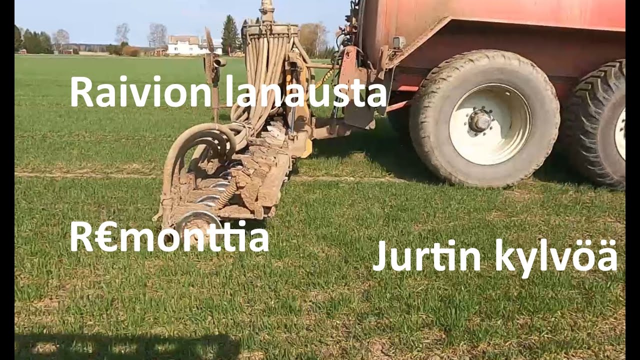 Raivion Lanailua, Pumpun korjailua, ja aina sattaa