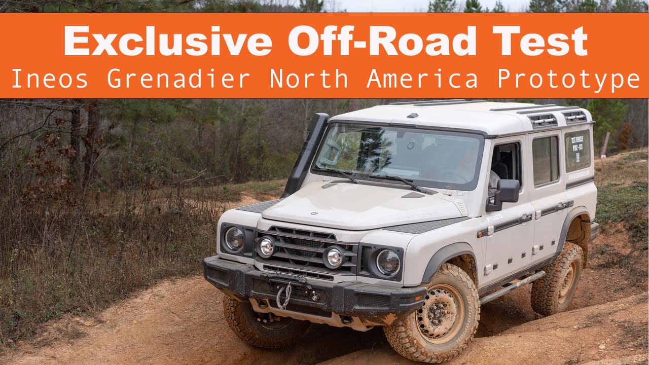 Ineos Grenadier: Exclusive NA First Overland Drive  (Prototype)