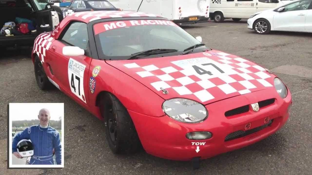 External Footage MG Owners Club Racing (MGF MGZR MGZS MGB) Ft Brian Butler (MGF)