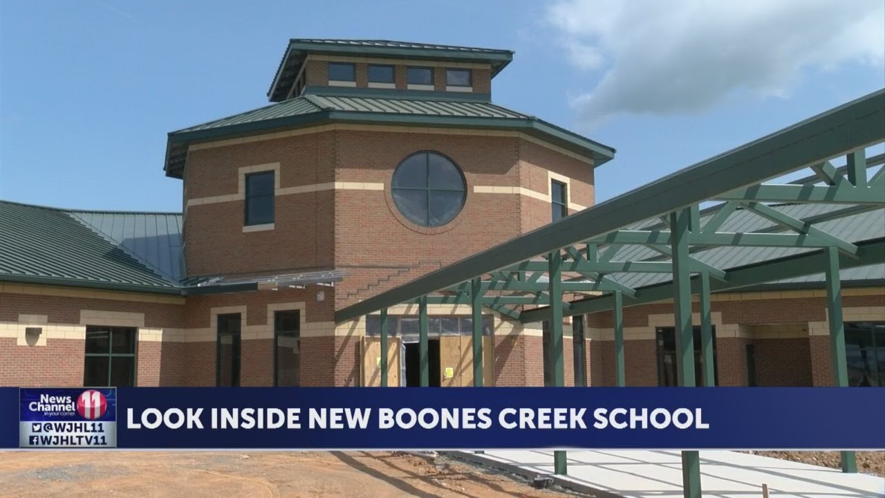A look inside the new Boones Creek PreK-8 school