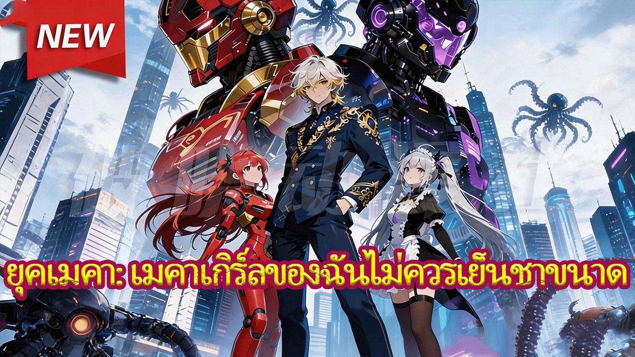 🤖ชายข้ามมิติสู่โลกเมคา! ปลุกระบบนักขับเมคาเกิร์ล พาทีมสาวหุ่นยนต์คว้าชัยในการแข่งระดับเมือง ⚡
