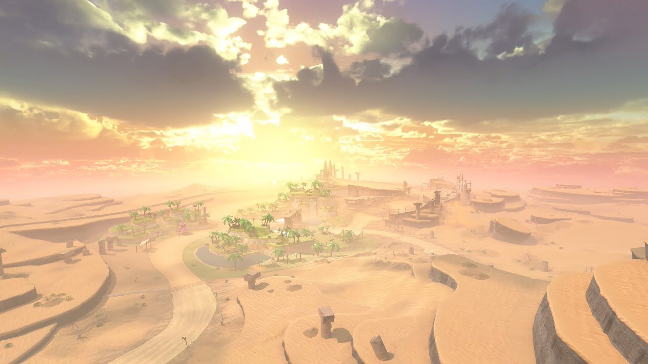 Desert Hills(Full Track with prelude, main track, and ending) - Mario Kart World - OST