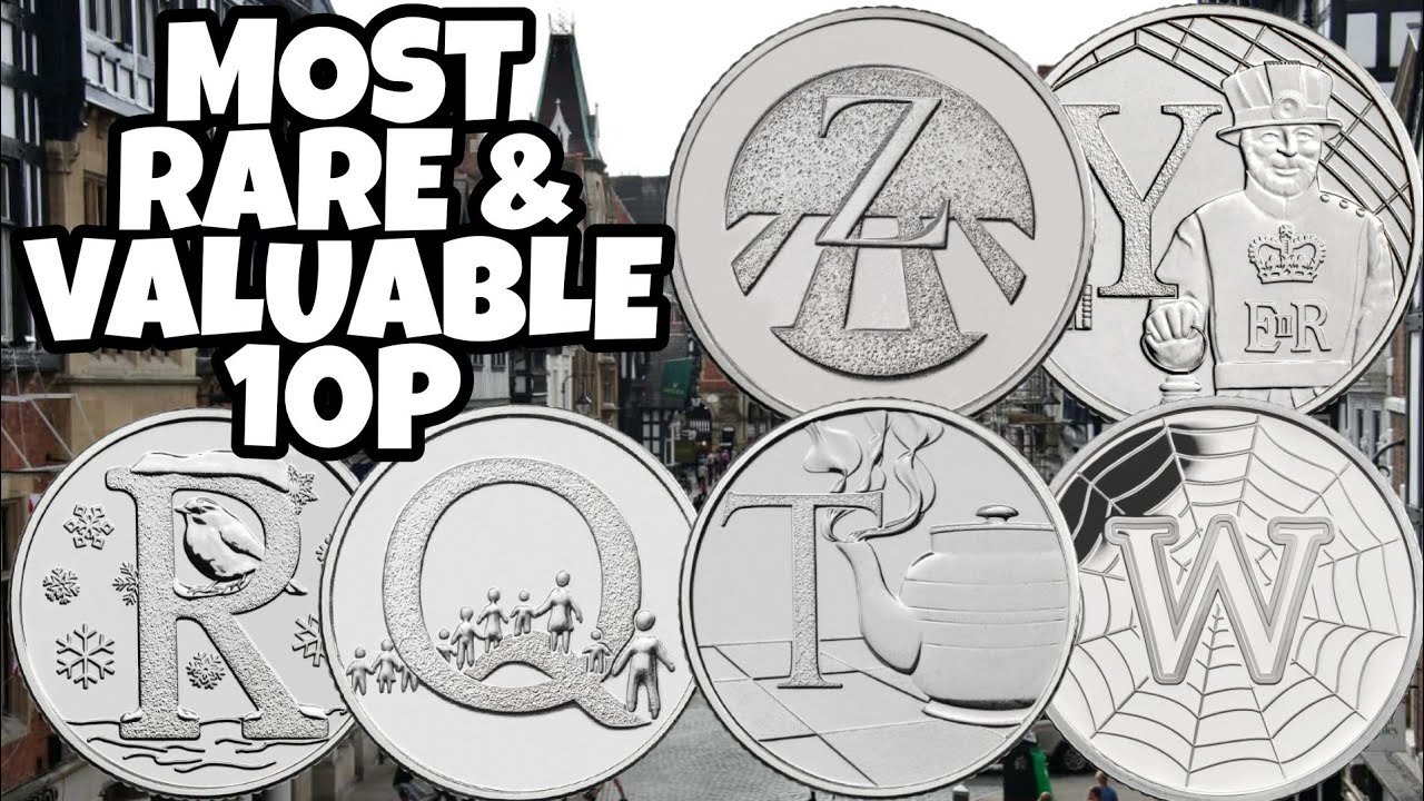 Most Rare & Valuable 10p Coins In Circulation
