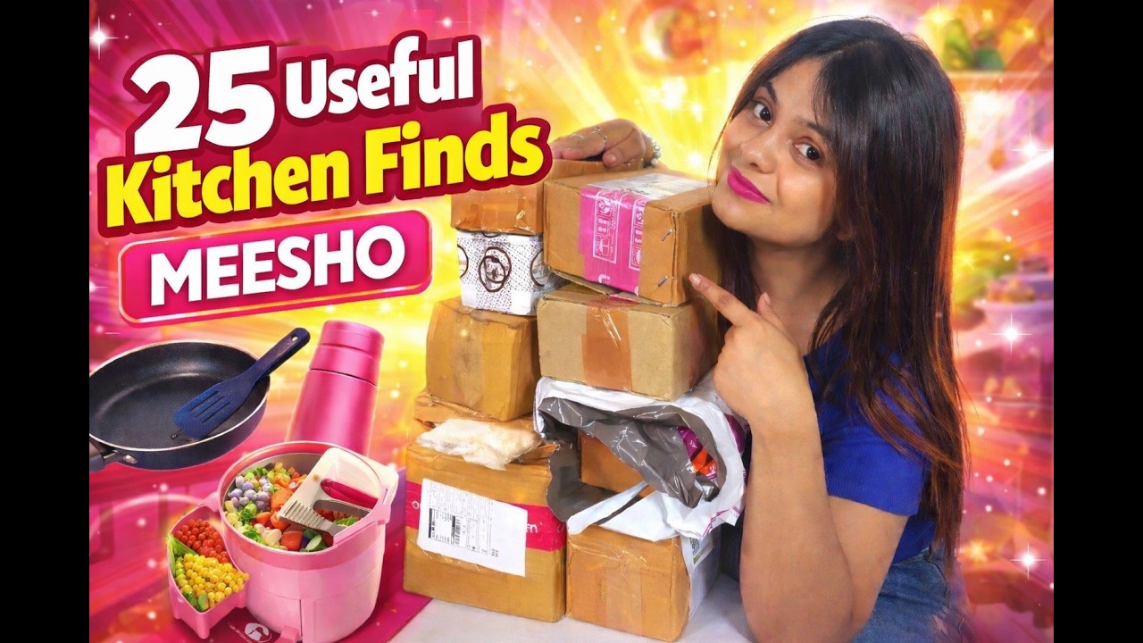 25 Useful Kitchen Finds from Meesho | Budget Kitchen Gadgets That Are Actually Useful!