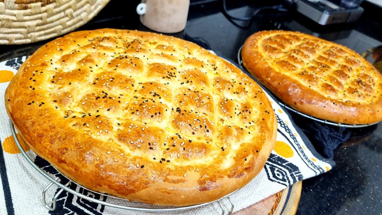 مطبخ ام وليد / خبز البيدا التركي ، خفيف و بزاف ساهل في الخدمة نتاعو و نتيجة قطن 😋😍👍.