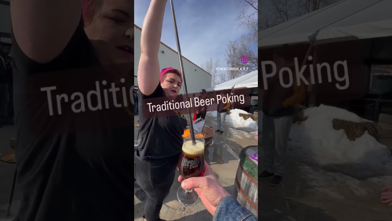 &ldquo;Beer Poking&rdquo; a red-hot rod into rich, malty beer brings out otherwise hidden caramel flavors 🤤