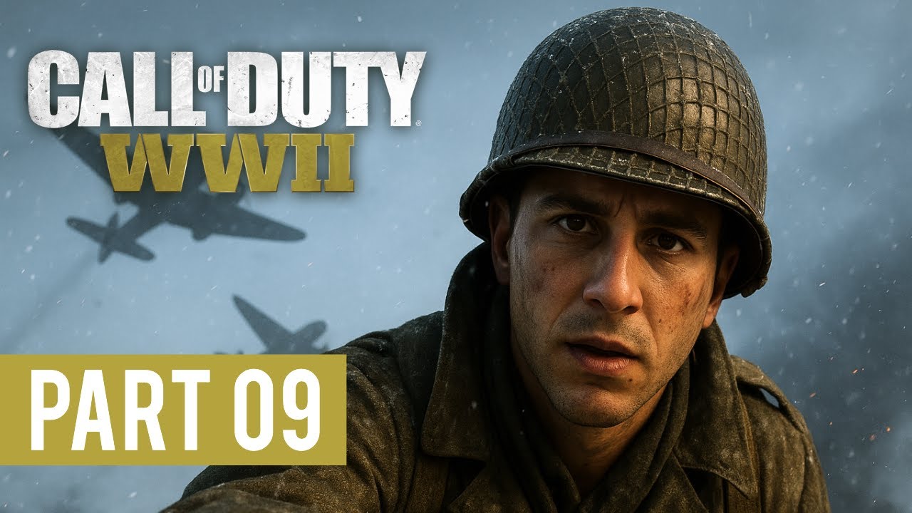 Call of Duty WWII Part 9 - Battle of the Bulge - Campaign Gameplay Walkthrough