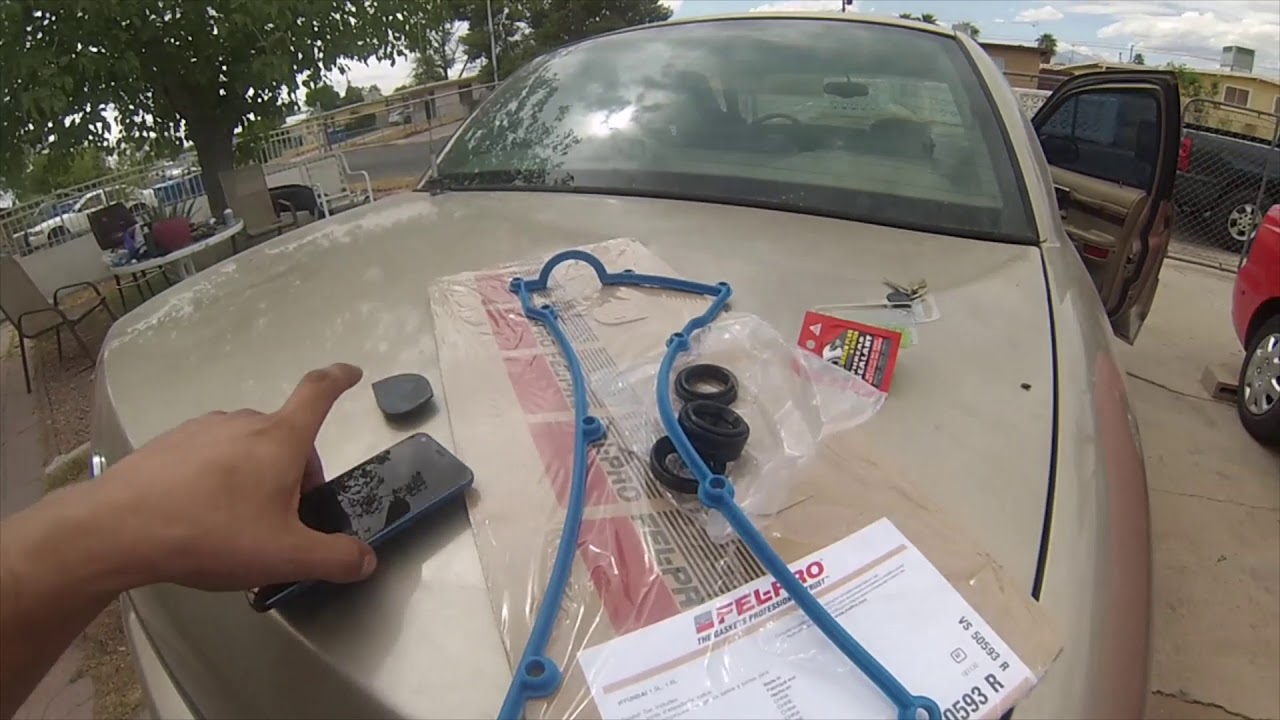 2003 Hyundai accent oil change/valve cover change