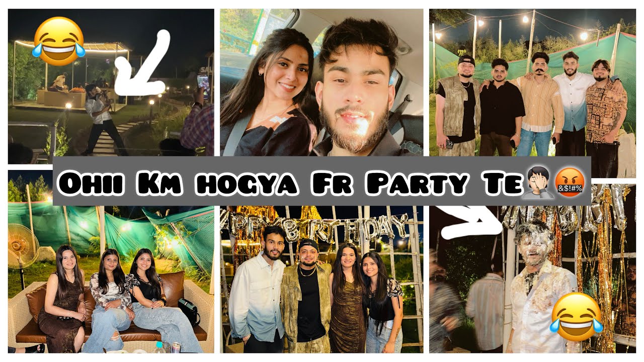 Birthday Celebration Te Ladayi Hogyi🤬😢||  A Nhi Hatde😂❤️|| Vasu Vlogs