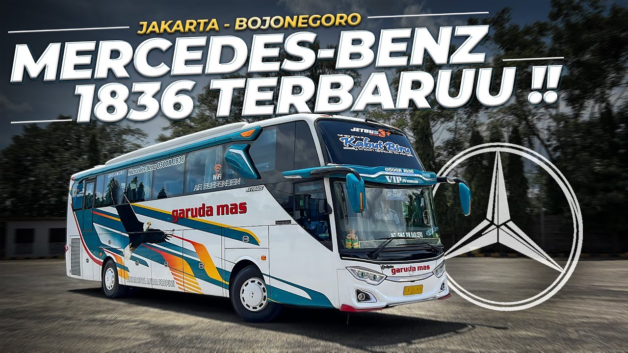 PRIMADONA WARGA PURWODADI | Naik Bus Premium Terbaru Garuda Mas Mercy 1836