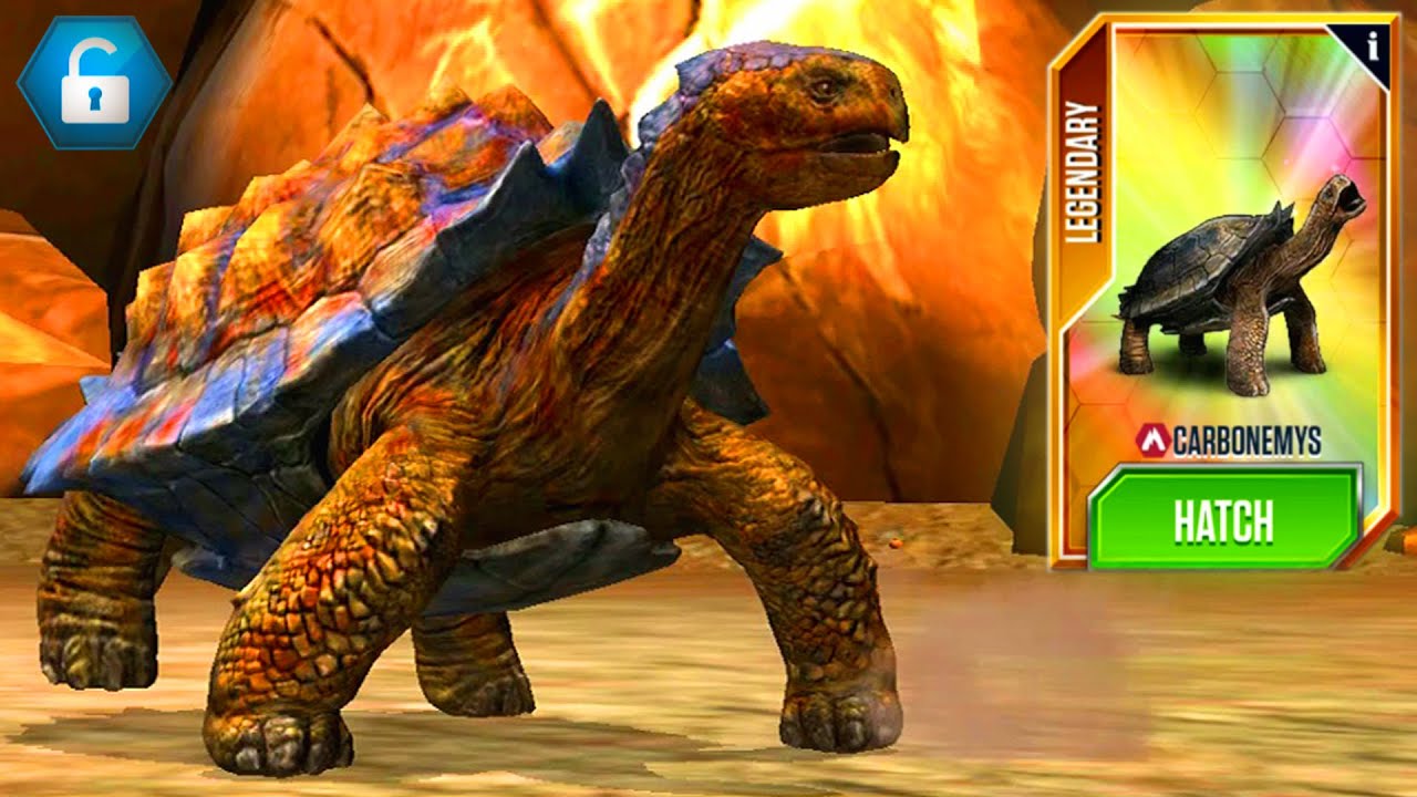 REWARD UNLOCKED CARBONEMYS MAX LEVEL 40 | JURASSIC WORLD THE GAME