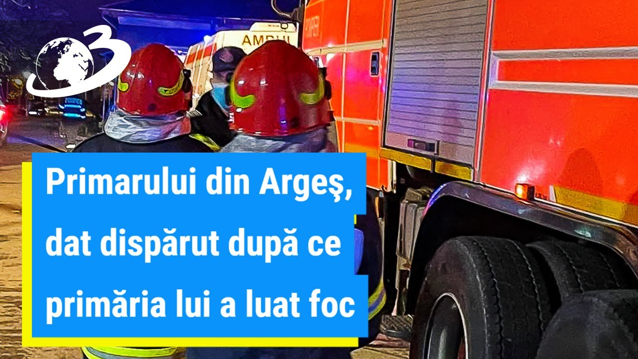 Primarul din Argeş, căutat în toată ţara după ce primăria lui a luat foc, implicat într-un accident