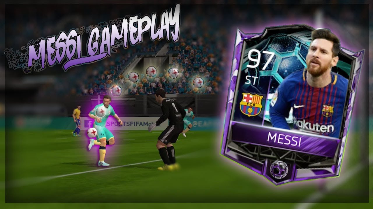 97 OVR EL CLASICO MASTER MESSI GAMEPLAY!! FIFA MOBILE 18 HE'S TOO SAVAGE!!