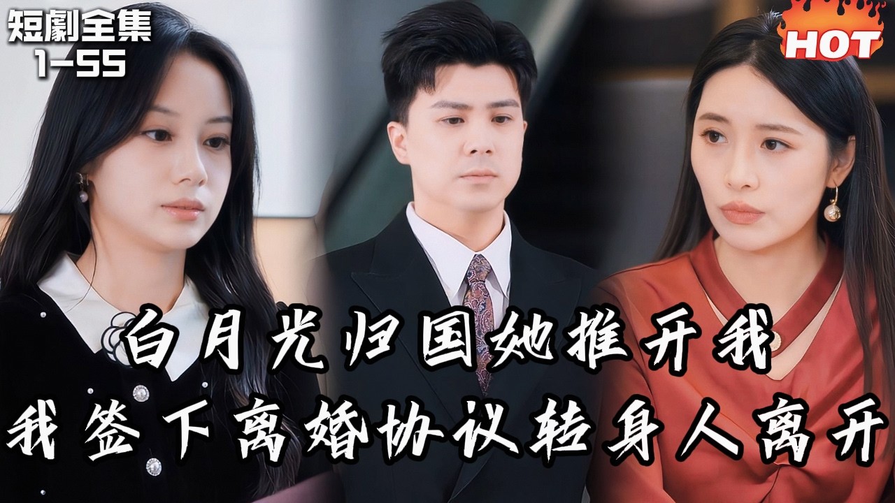 男頻最新短劇🔥暗戀她七年結婚三年，白月光歸國那天她親手推開我，我留下離婚書徹底消失，她卻瘋找全城！丨春色已去落花雨丨追夫火葬场
