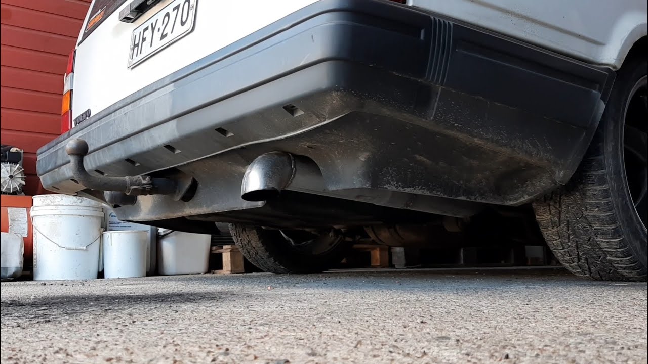 Volvo 740 D24TIC Cold Start