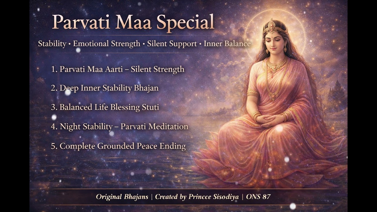 Parvati Maa Special Bhajan | Deep Stability & Inner Balance | Night Meditation • Peaceful Devotional
