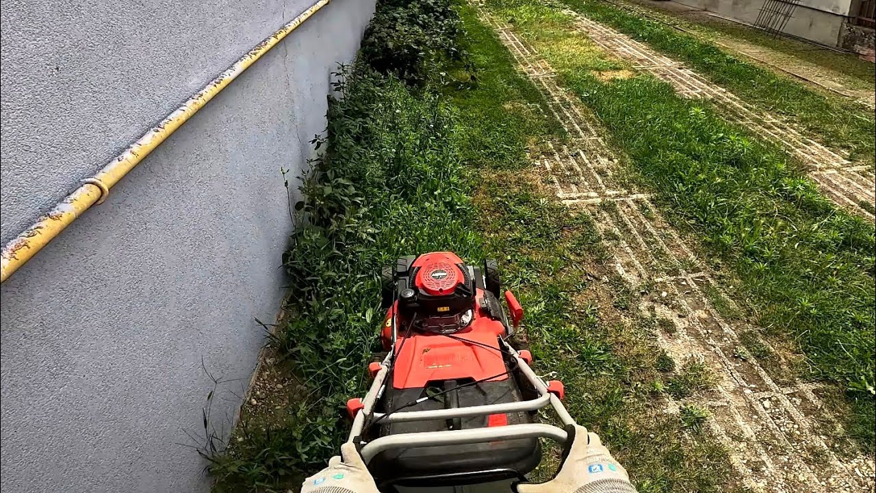 Extremely Satisfying Lawn Mowing| GoPro POV