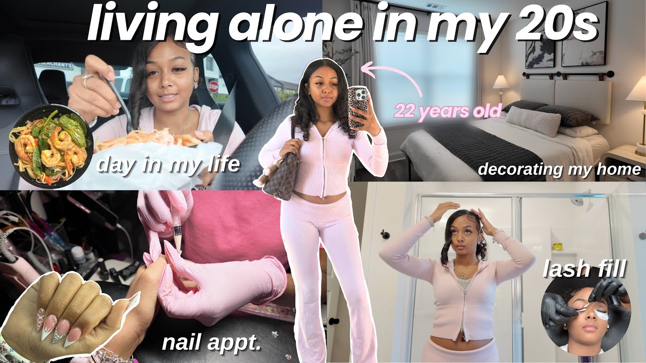LIVING ALONE DIARIES | house updates + come to my appointments with me