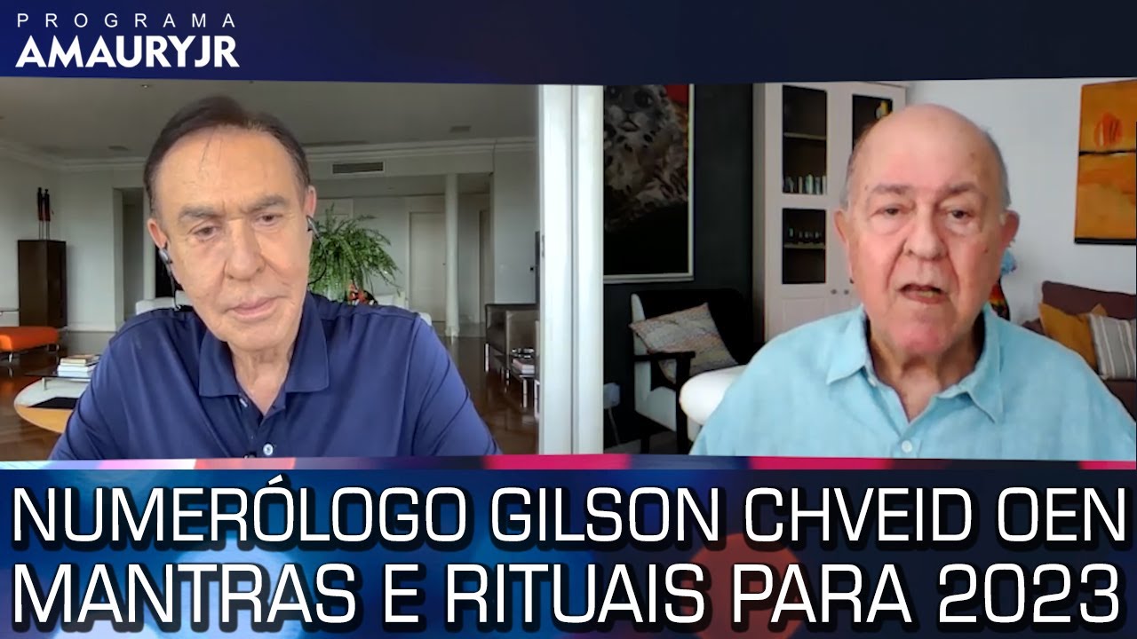 NUMERÓLOGO GILSON CHVEID OEN FALA SOBRE MANTRAS E RITUAIS PARA 2023
