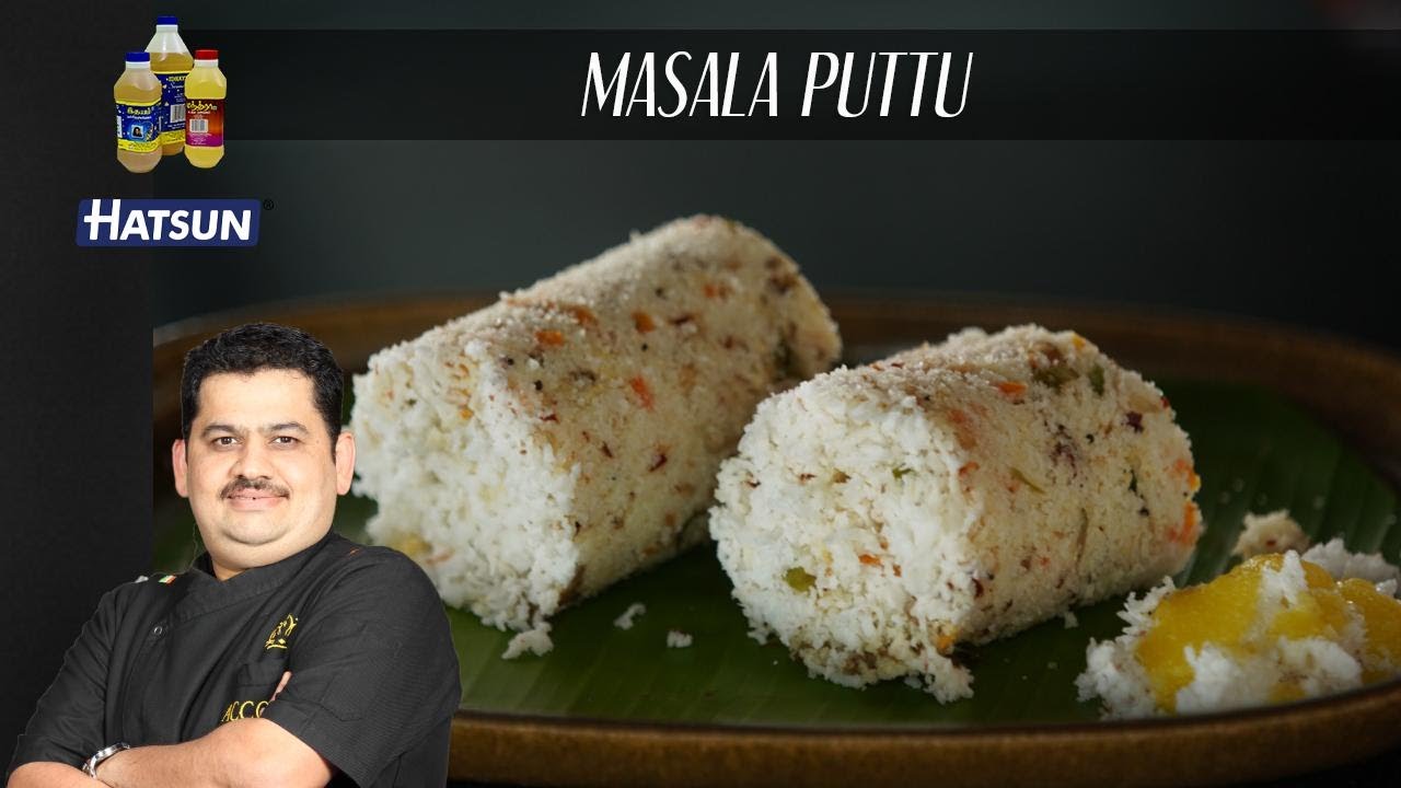 Masala Puttu | Healthy breakfast | kerala special recipe | Chef Venkatesh Bhat