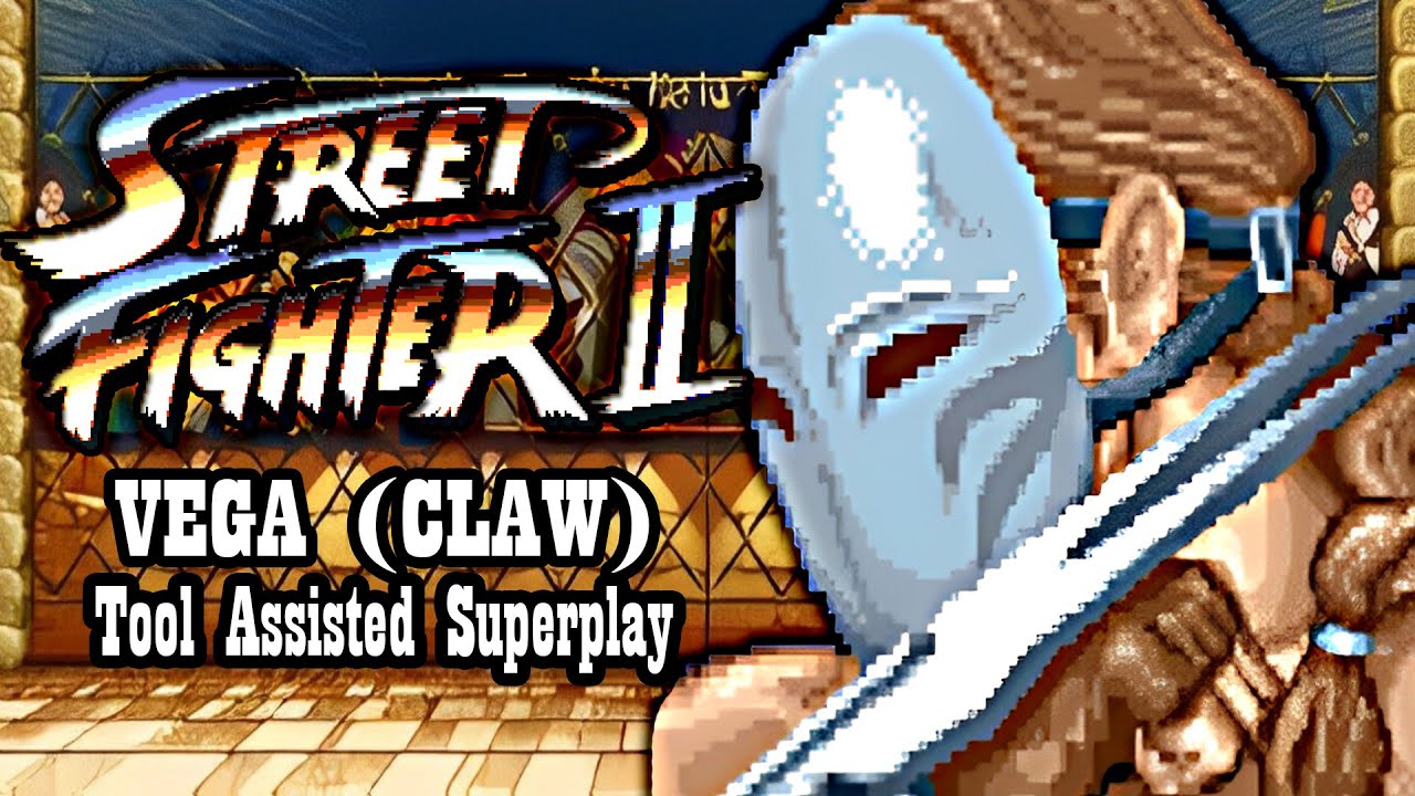 【TAS】STREET FIGHTER II: CHAMPION EDITION (ARCADE \ 1992) - VEGA (CLAW)