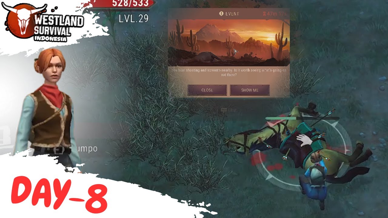 (DAY-8) TIPS & TRIK CEPAT BANGUN KANDANG KUDA - WESTLAND SURVIVAL INDONESIA