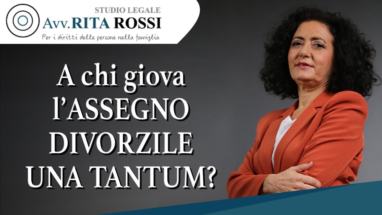 A chi giova l’assegno divorzile una tantum?
