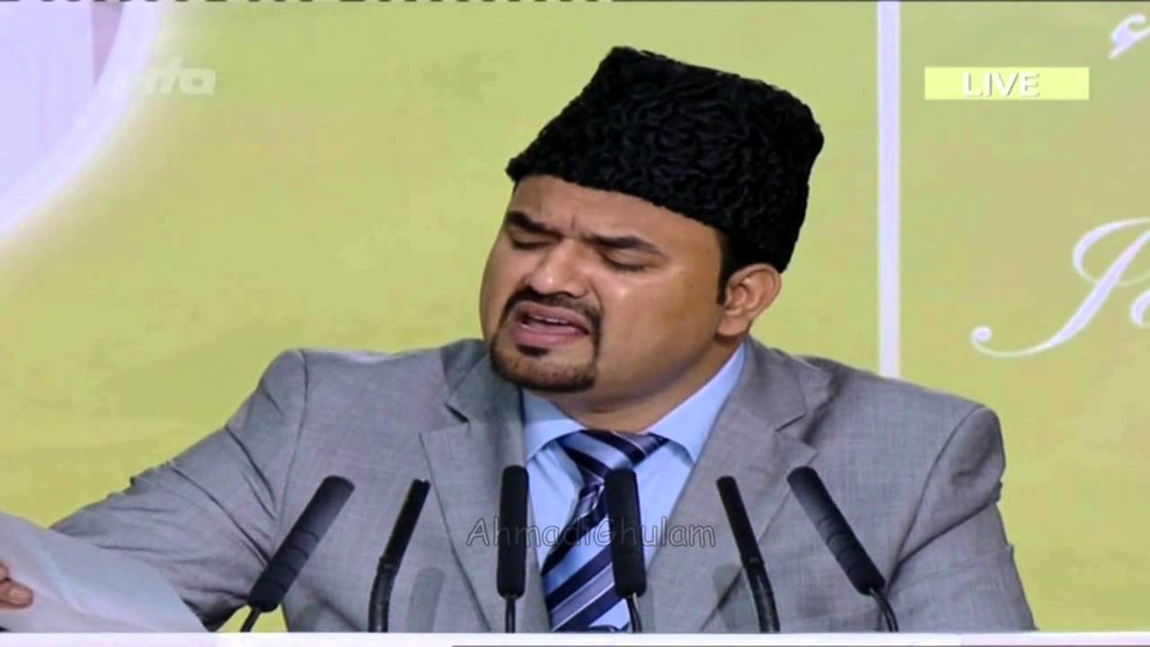 Hay Razzaye Saht-e-Bari Ab Razzaye Qadian - Nazam - Jalsa Salana Qadian 2013 - Umar Sharif